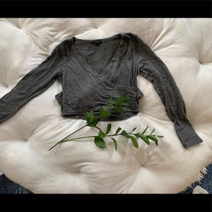 Beyond yoga. Cropped sweater
